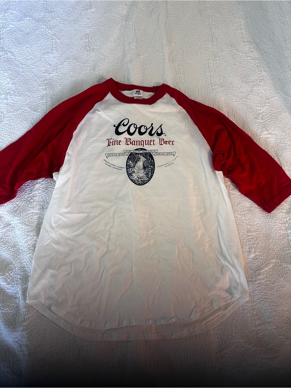 Vintage Coors Banquet Baseball T